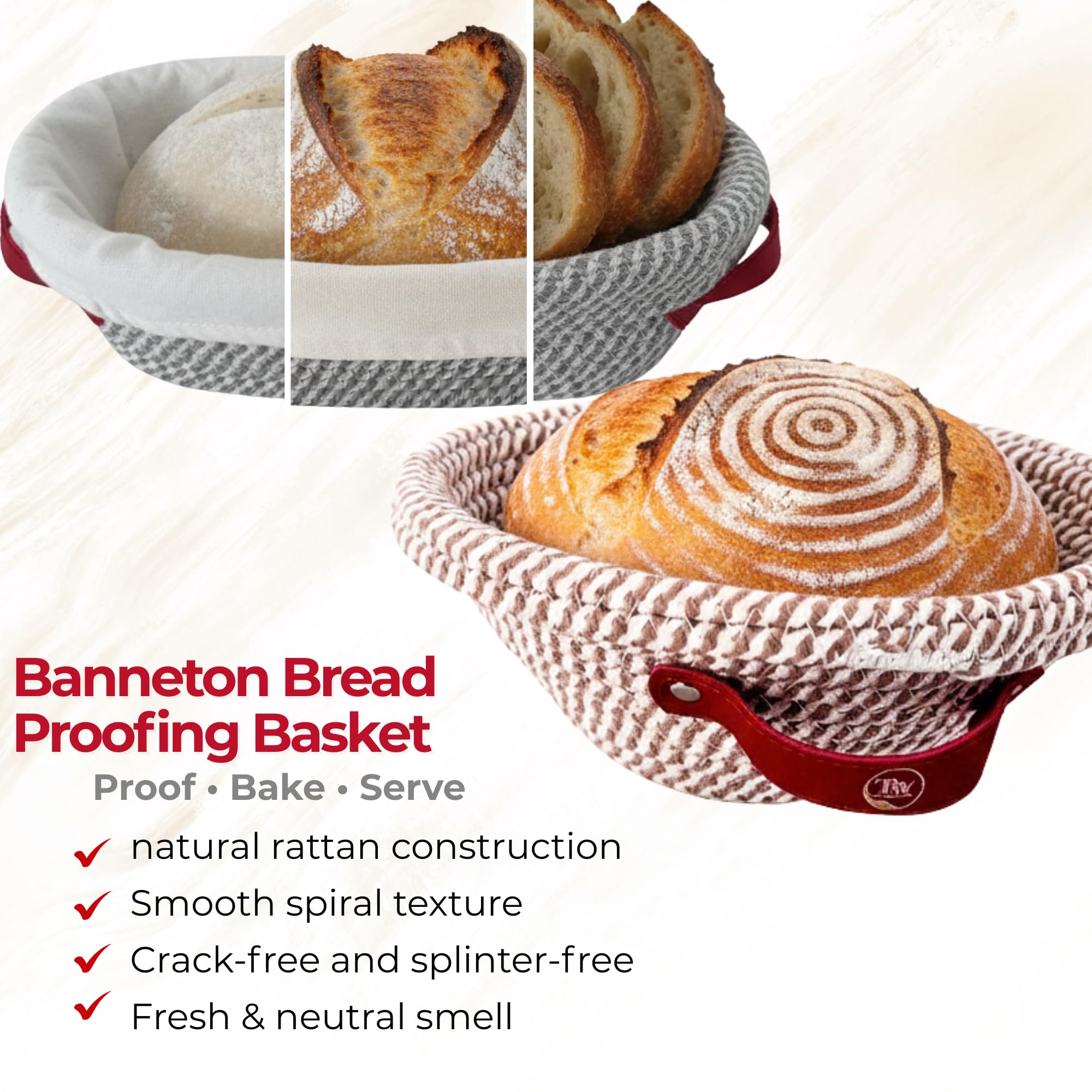 Sourdough whisk included in kit