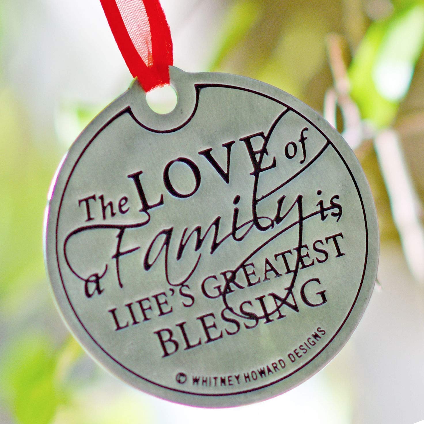 Pewter keepsake crafted in a southern California studio