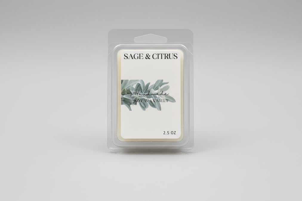 Eco-friendly soy wax melts six cubes for fragrance diffusion