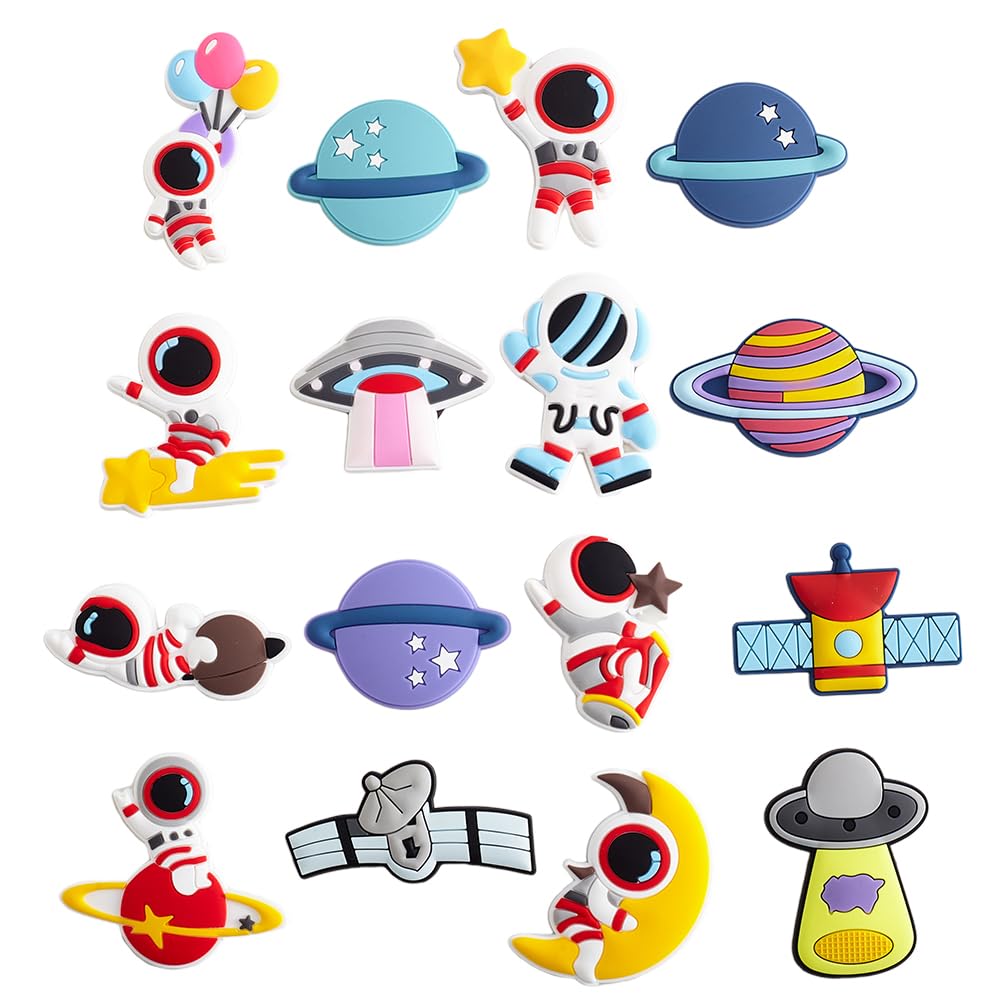 Space Astronaut Series fridge magnets 2 inch PVC set