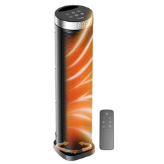 Space Heater Indoor Use remote 24 inch tower with 200 sq ft coverage