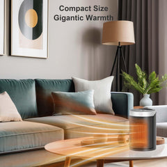 Space heater thermostat remote control and 1500W setting