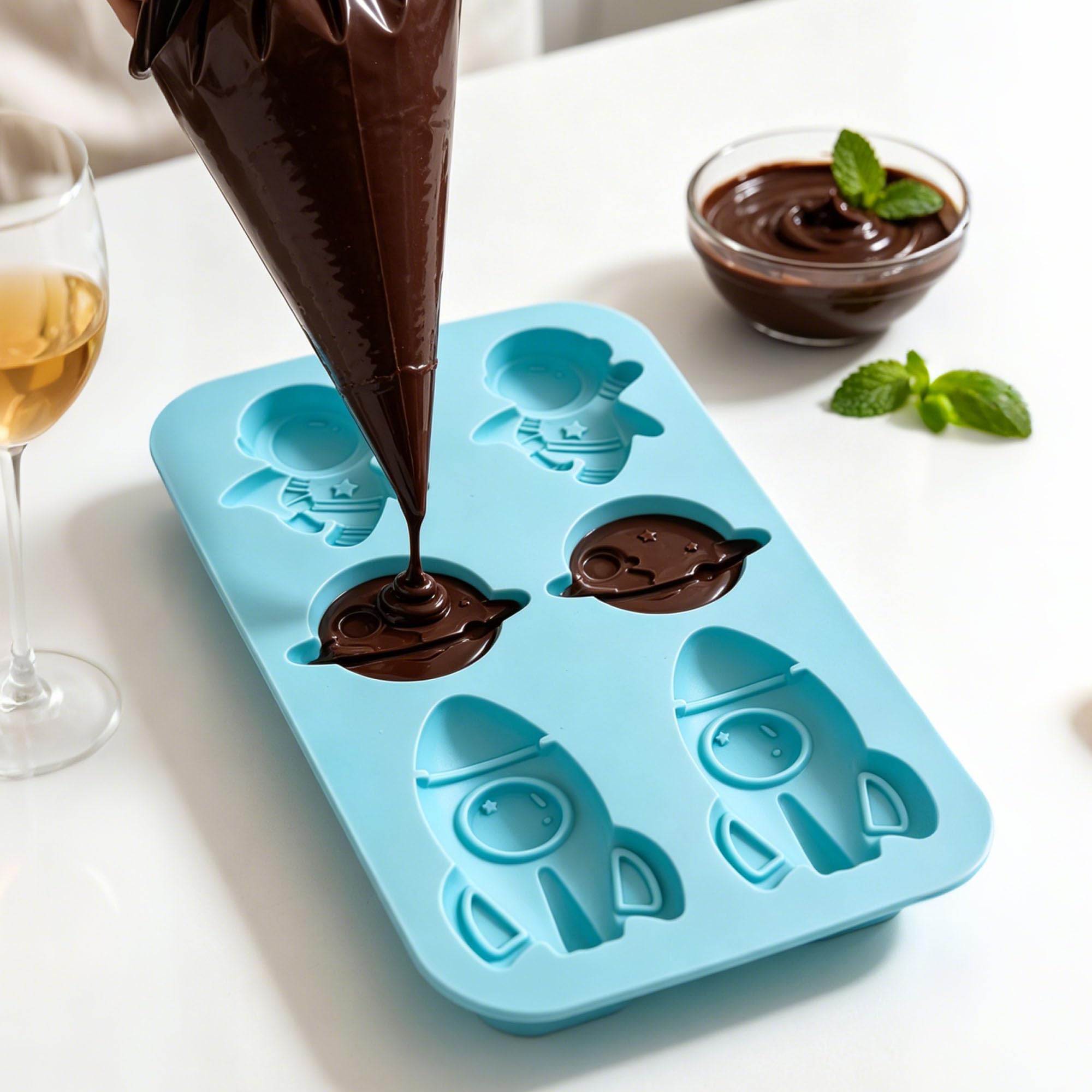 Fondant mold for chocolates and crafts