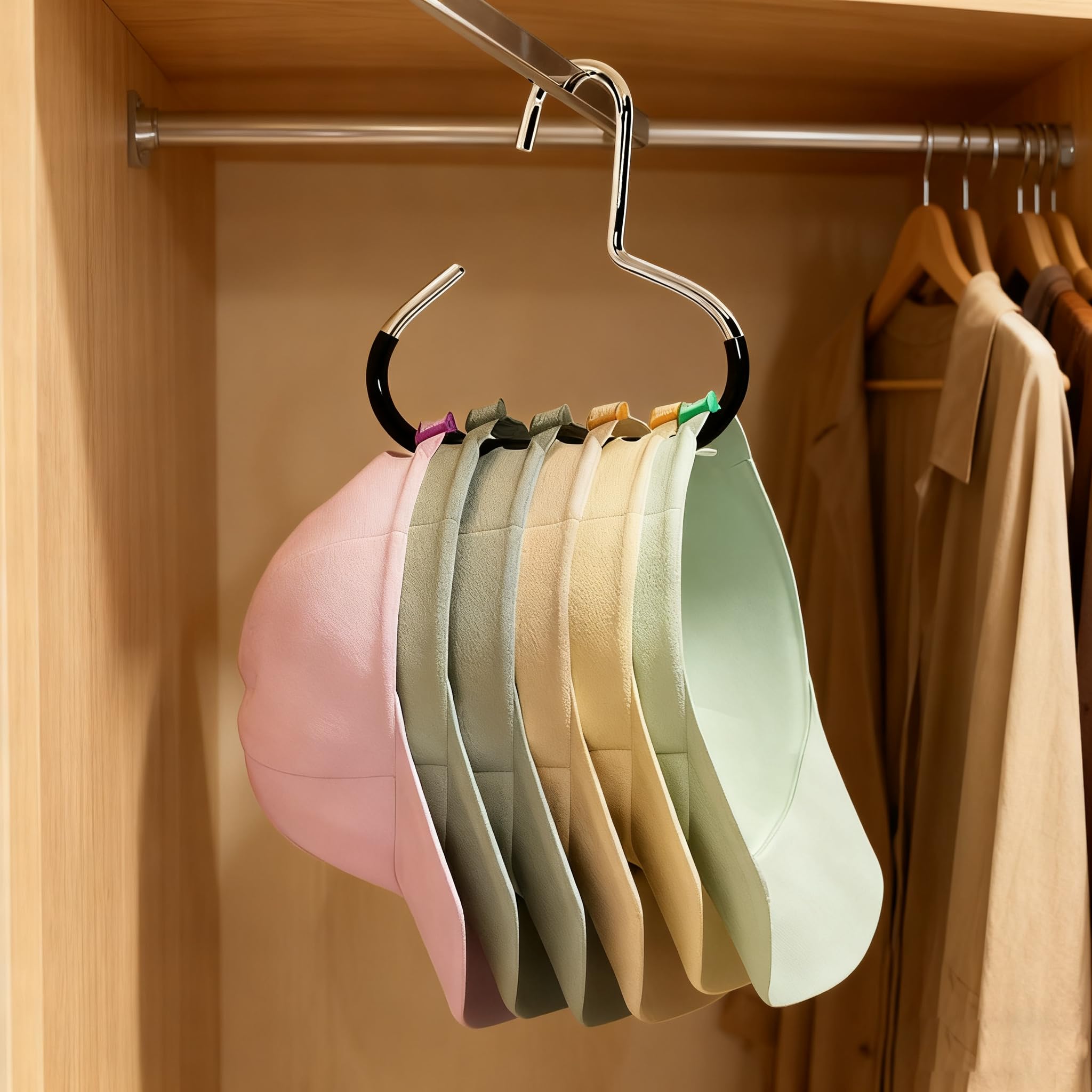 Versatile storage for hats scarves belts wallets