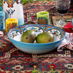 120oz serving bowl from Euro Ceramica Zanzibar Collection