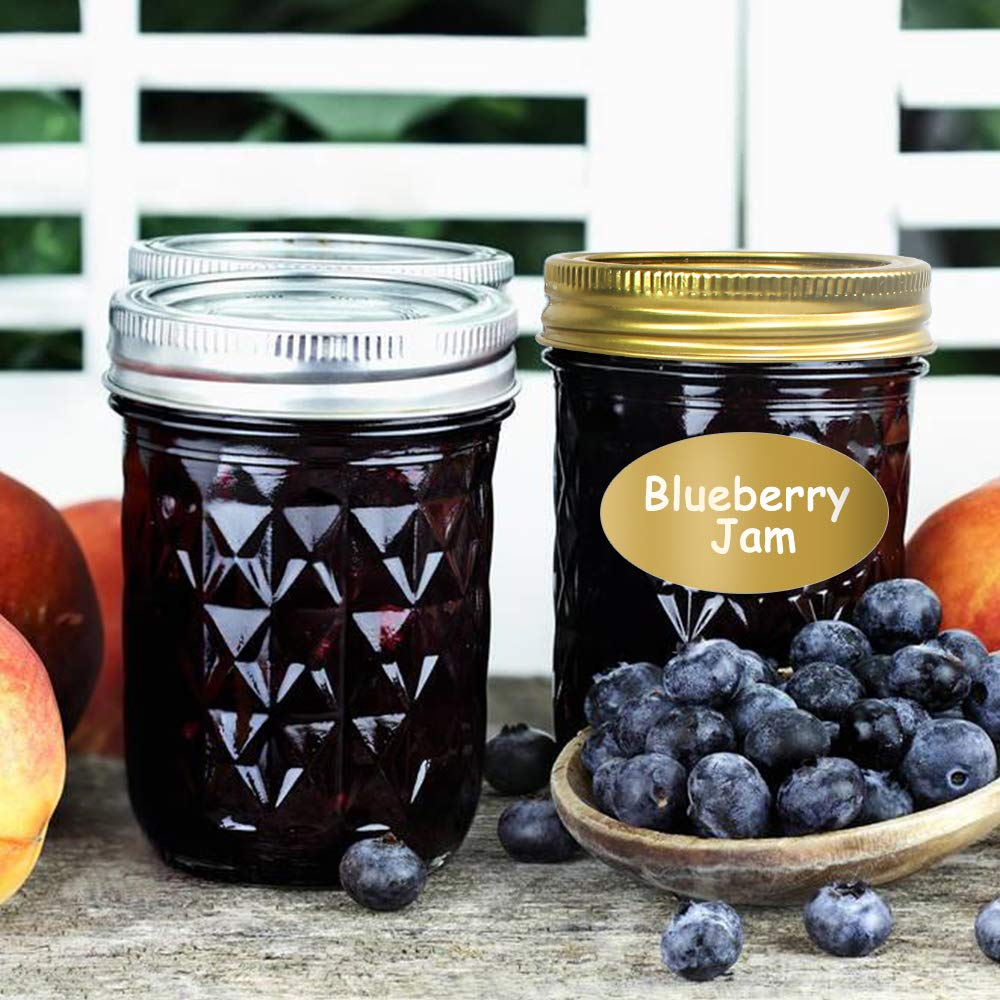 Jelly jars 8 oz for jams honey spices SPANLA