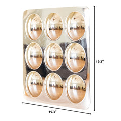 Spark & Wow sensory wall toddler mirror large 9 bubbles dome 3