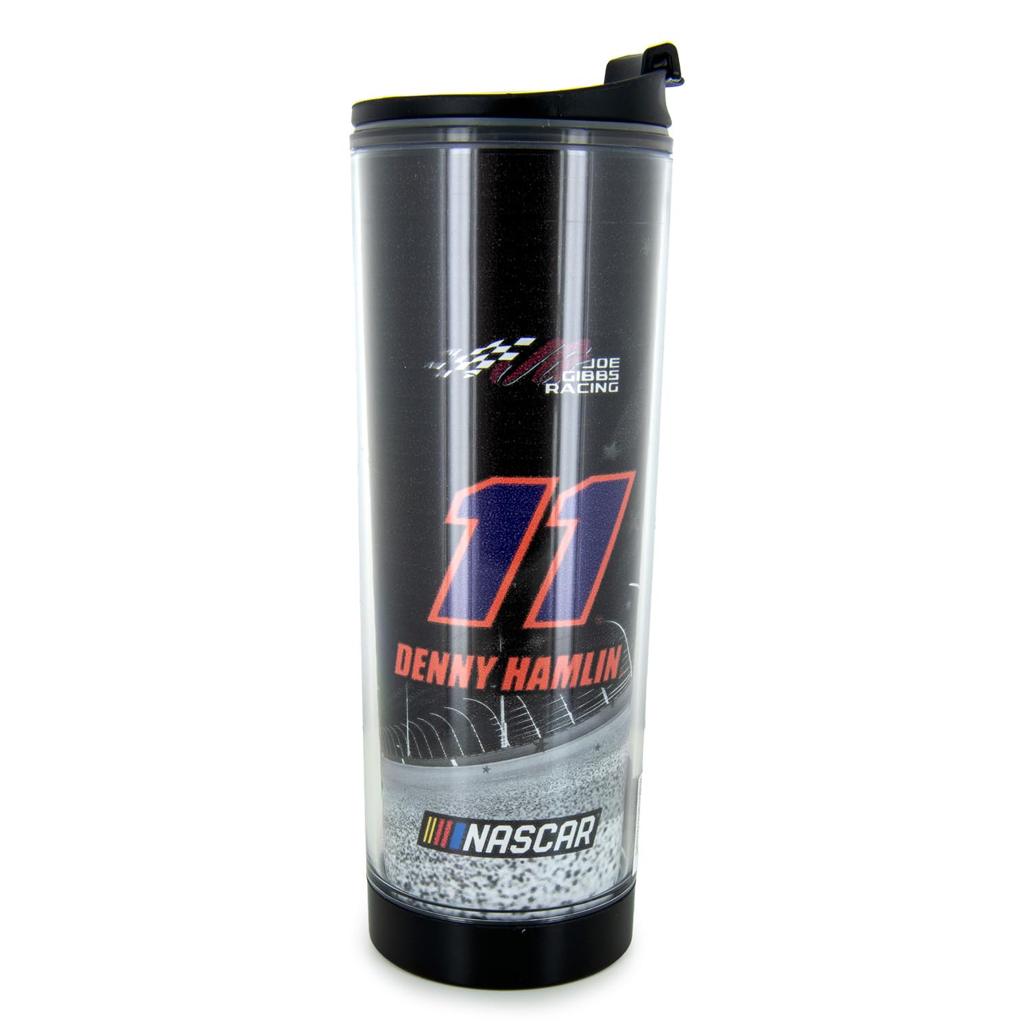 Sparta Pewter Denny Hamlin tumbler with 14oz capacity