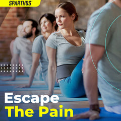 Hip groin wrap designed for men and women left leg use