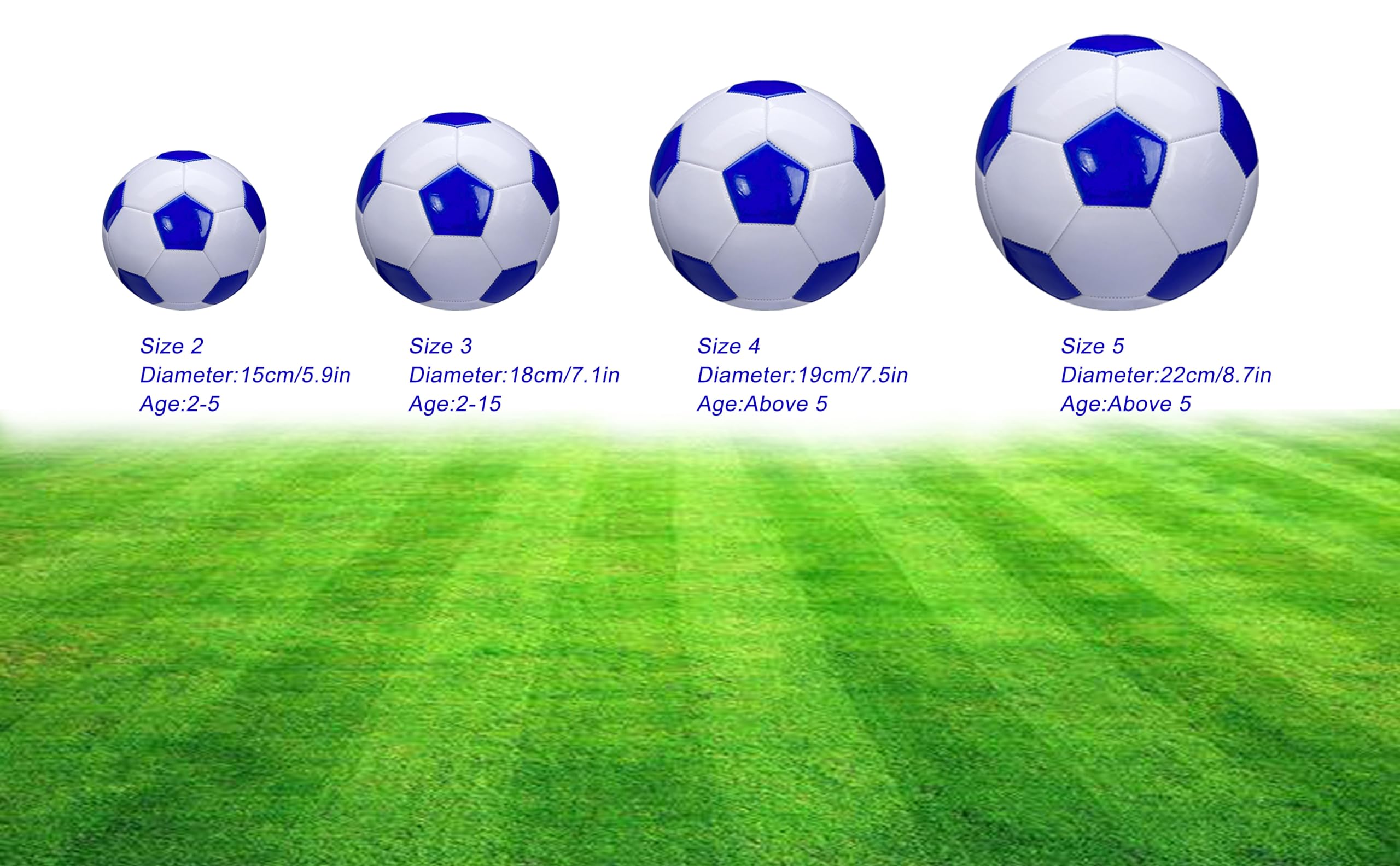 6 inch kids soccer ball by SPDTECH with pump and needle