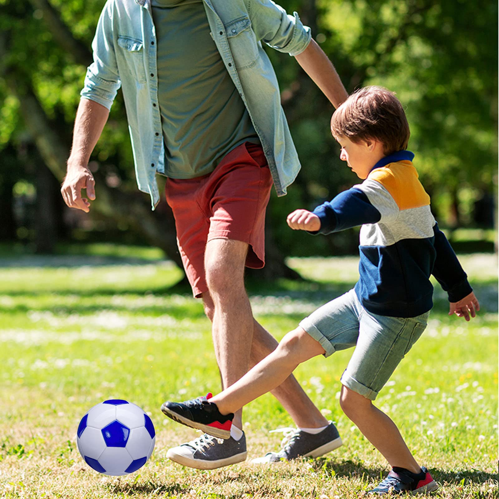 Practice soccer ball with pump and needle by SPDTECH