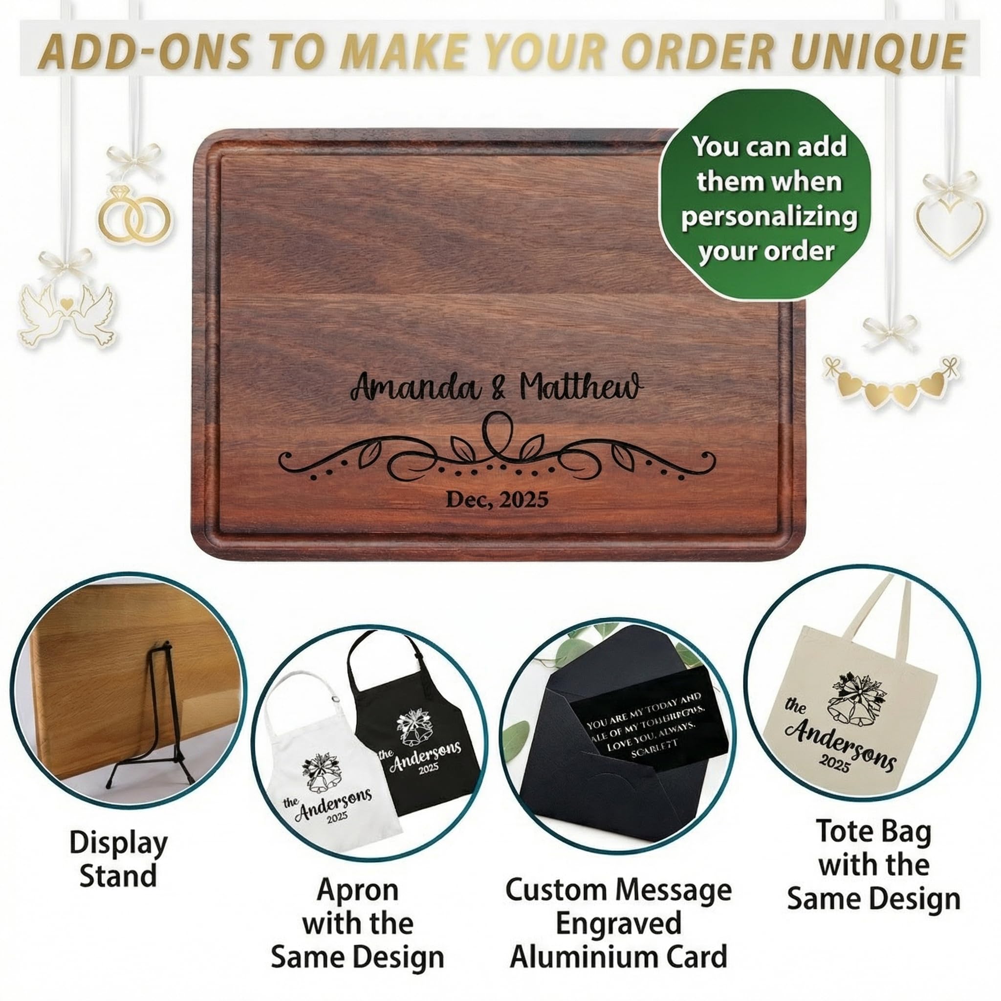 Image featuring Custom Cutting Board Walnut