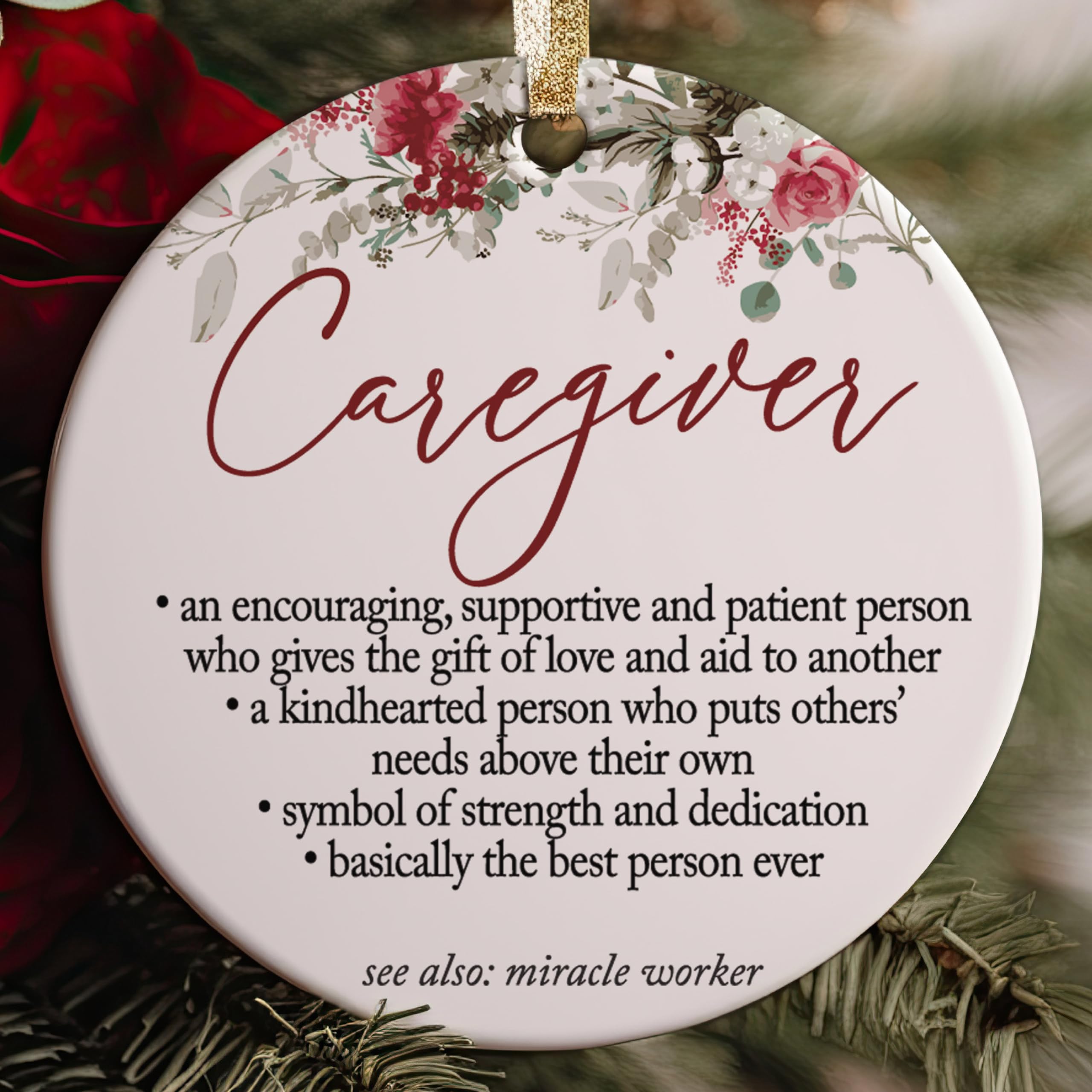 Special Needs Sitter Appreciation ornament