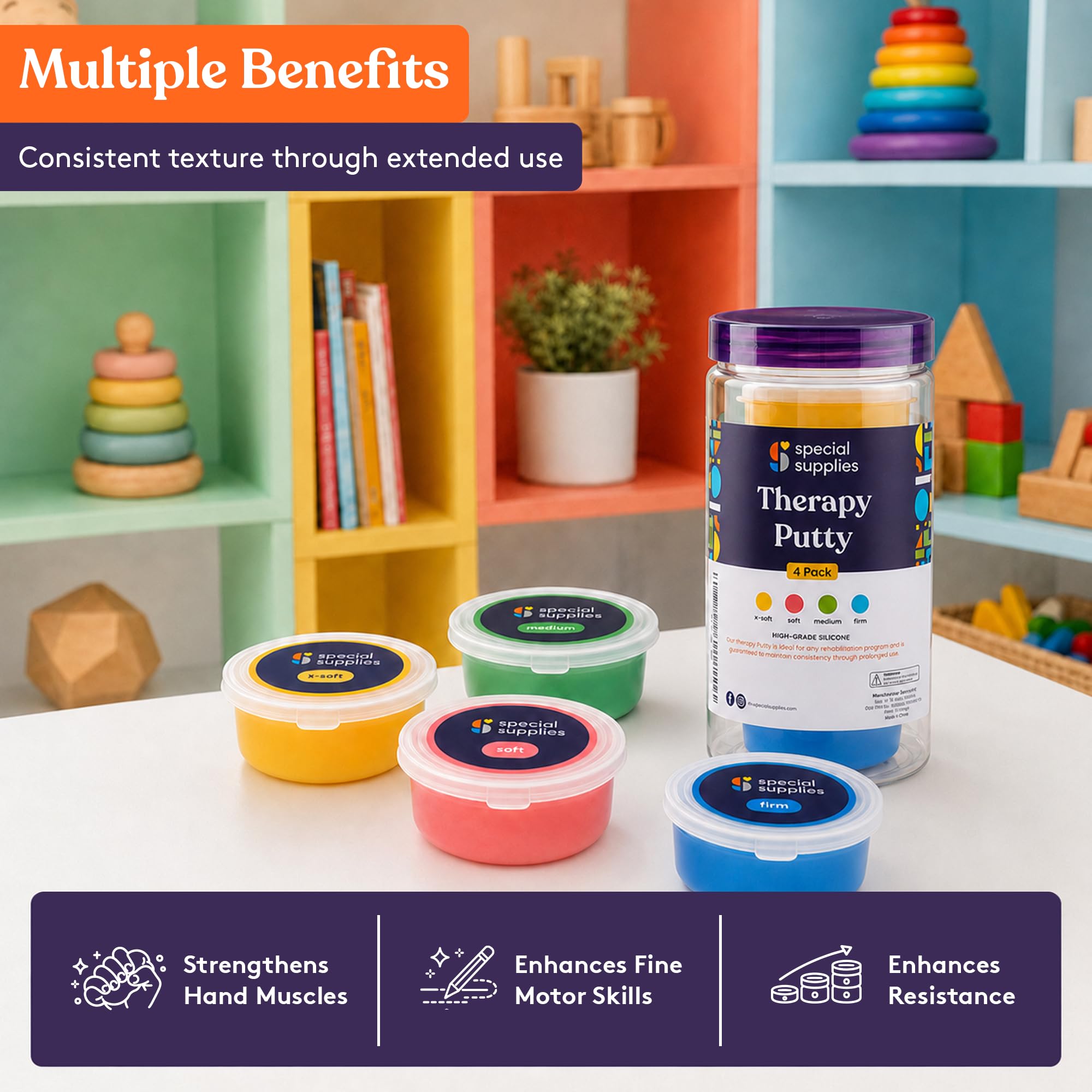 Special Supplies therapy putty three ounces each product image