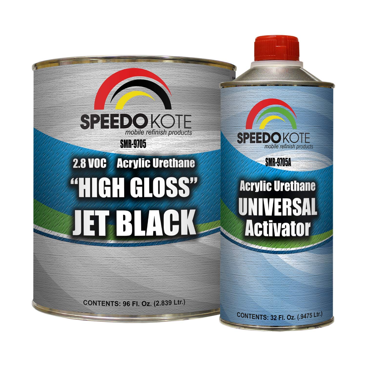 Speedokote SMR-9705-M jet black 2K acrylic urethane topcoat