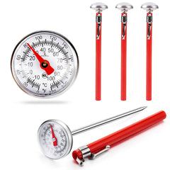 Spezell 3Pack immediate read thermometer with 1 inch staineless dial