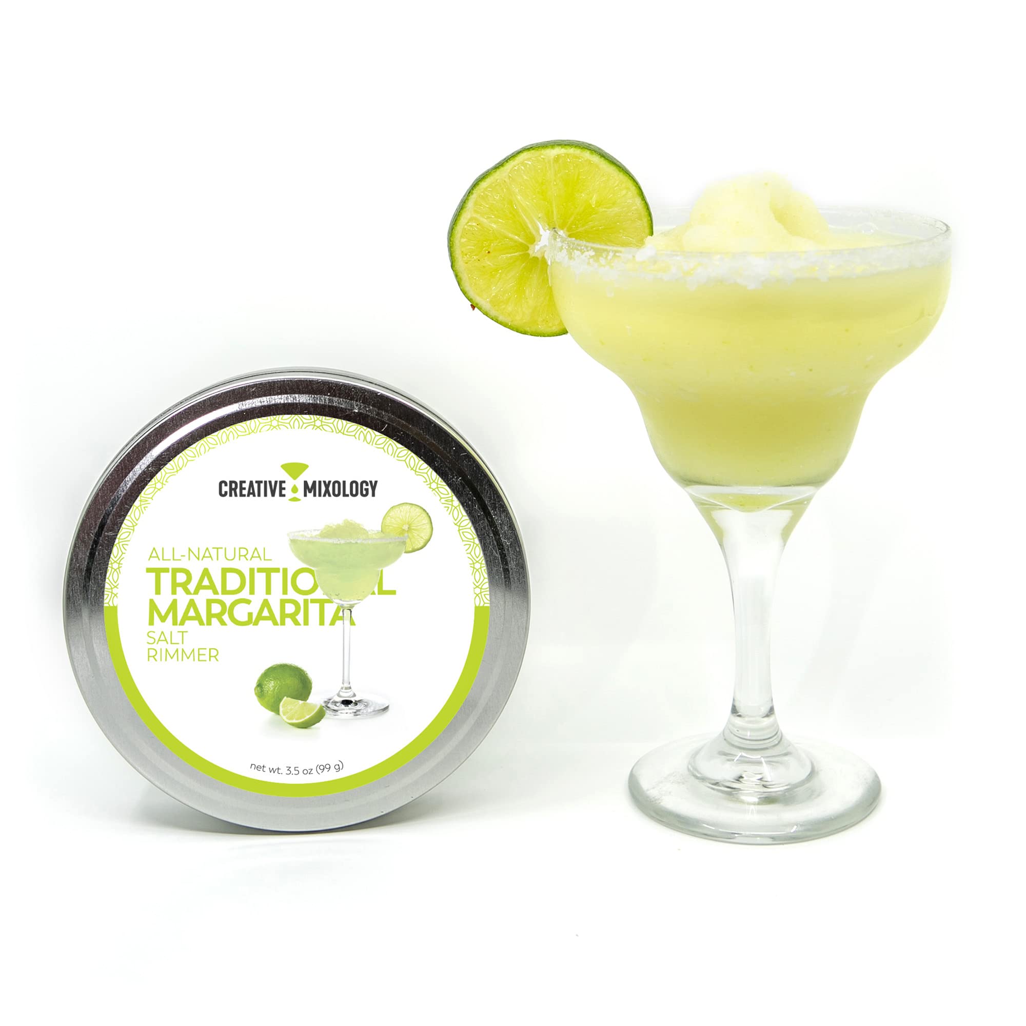 The Spice Lab white traditional margarita salt rimmer closeup