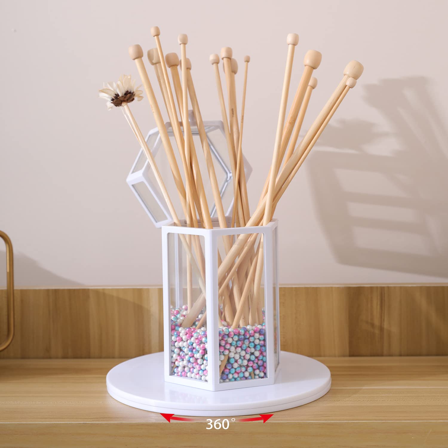 Spice rack and display use 4 inch Lazy Susan Turntable