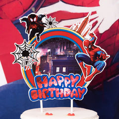 Tablecloth part of Spider Birthday Decorations kit
