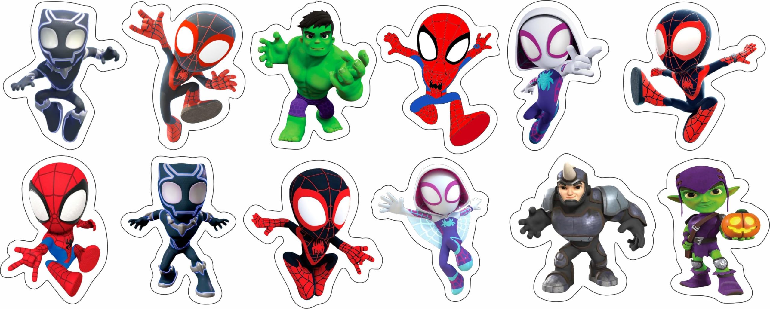 86Pcs spider birthday party gifts
