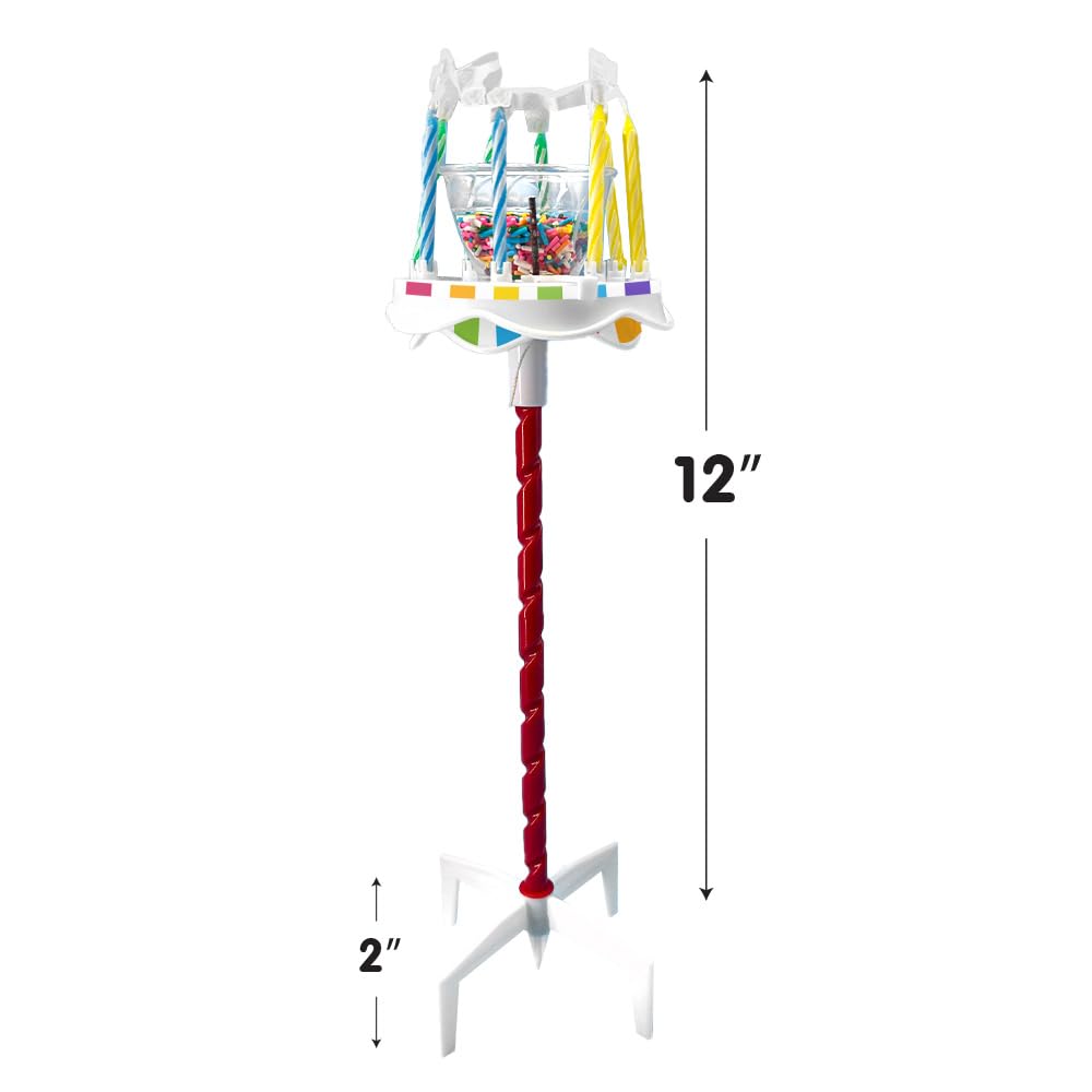 Reusable Sprinkle Fountain birthday candle topper