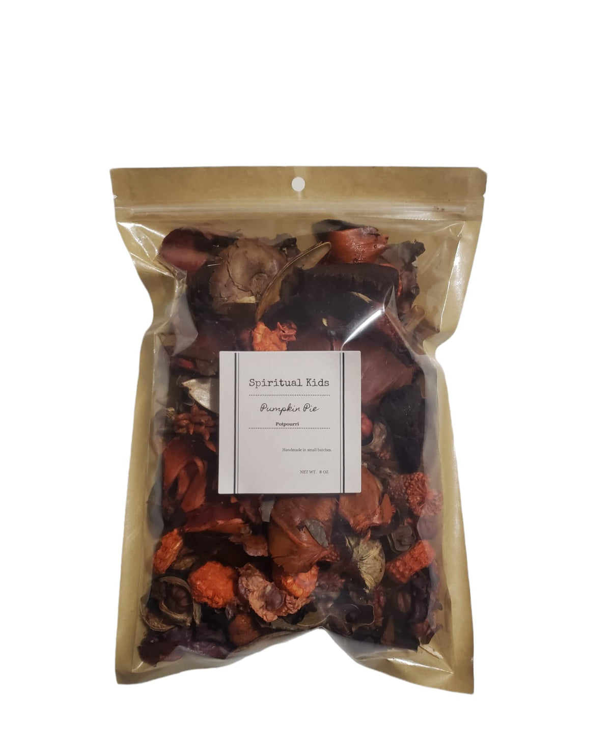 Spiritual Kids Hand Made 8oz Pumpkin Pie Potpourri packaging
