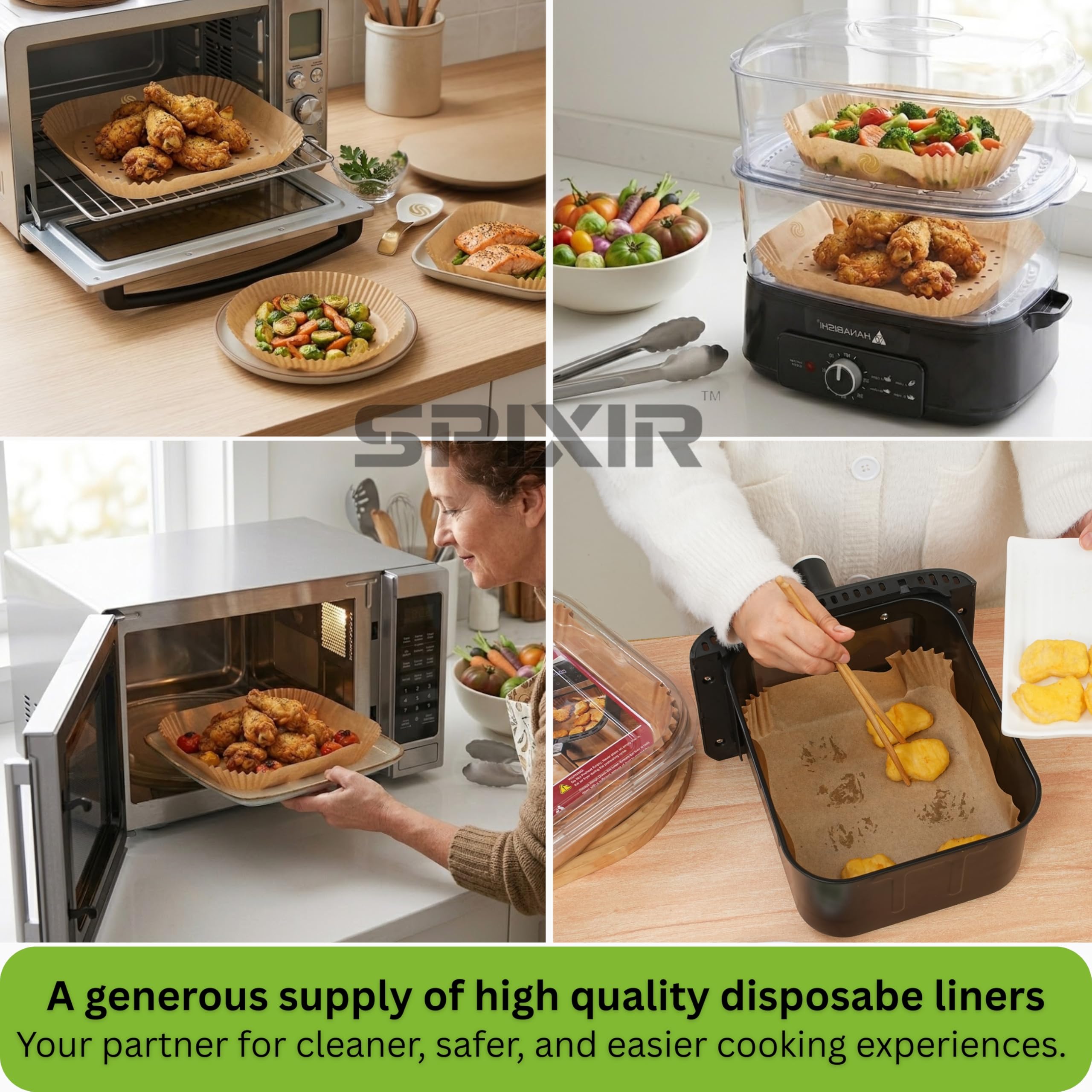 Spixir blister box packaging for liners