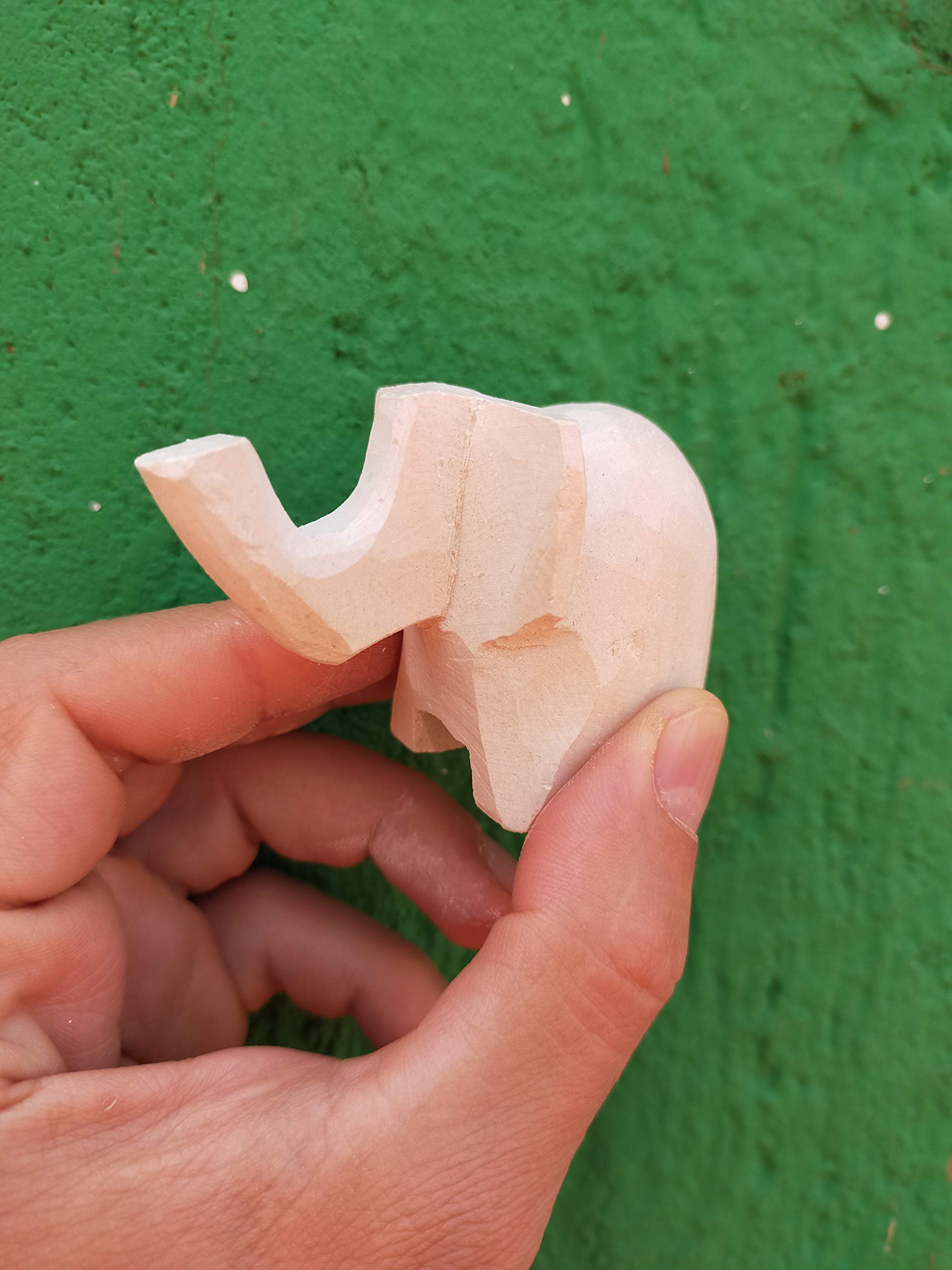 Fair Trade soapstone rhino figurine Kenya