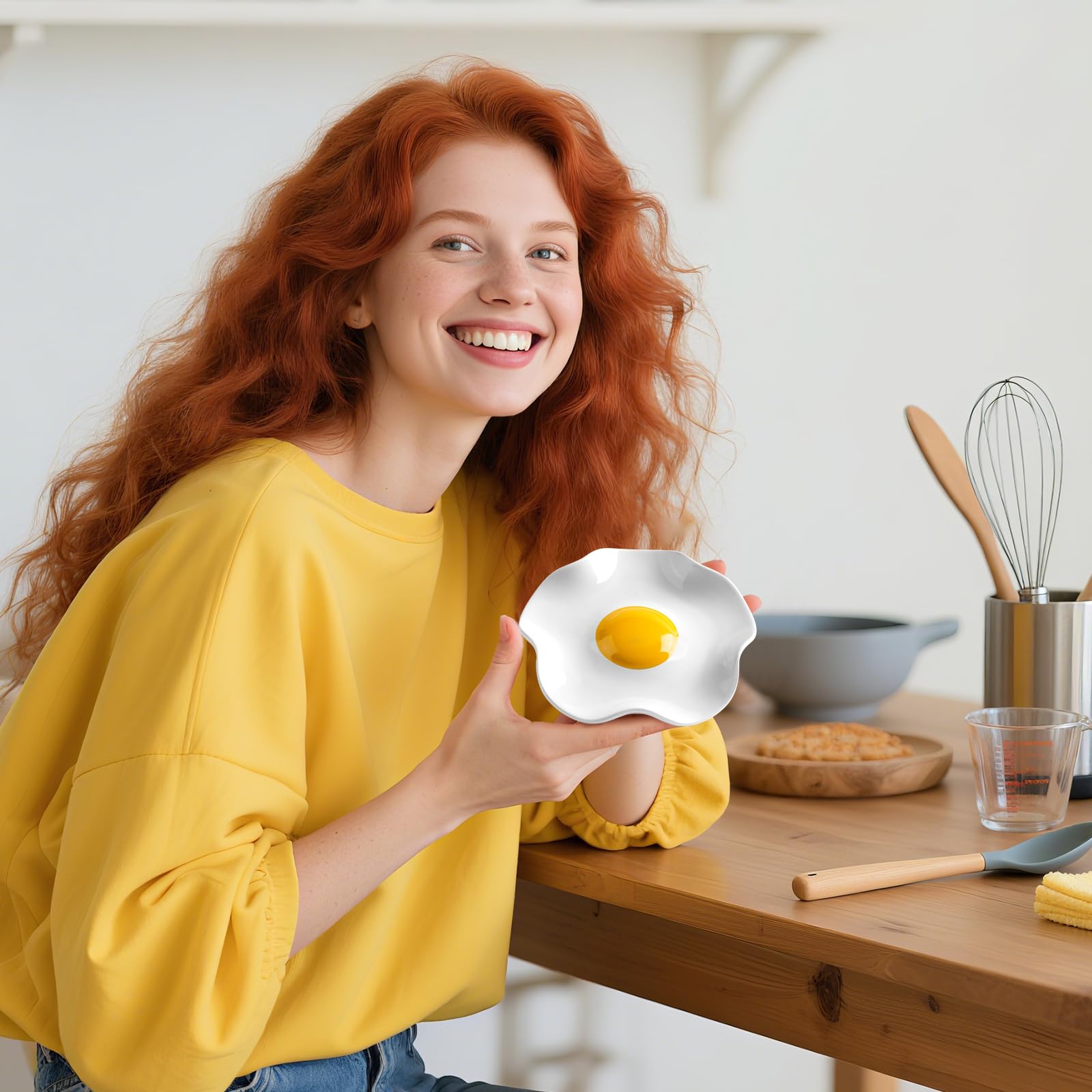 Kitchen accessories egg spoon rest packaging and design