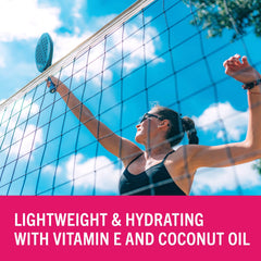 Water-resistant sunscreen up to 80 minutes Banana Boat