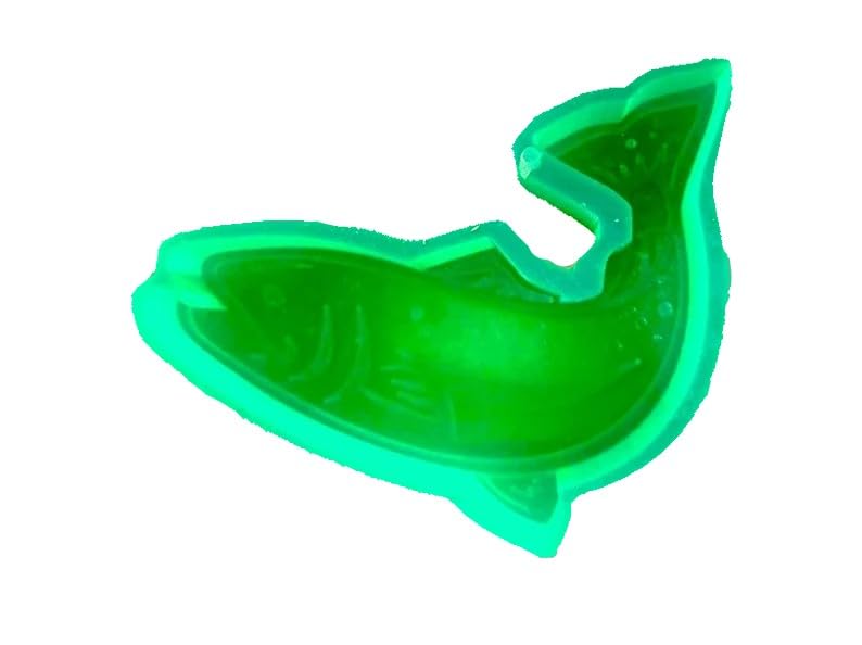Spotted Trout silicone mold for freshies handmade in USA