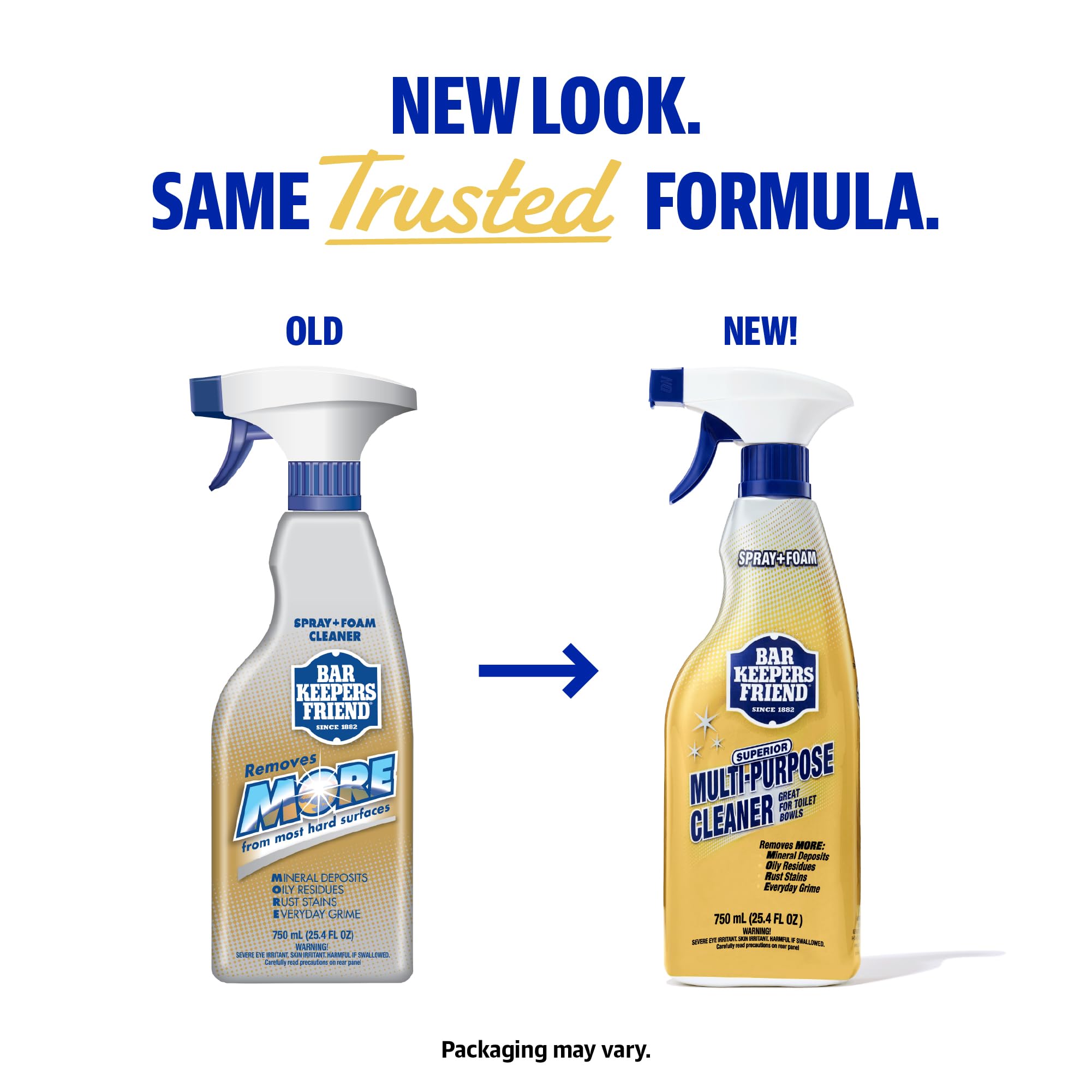 Spray & Foam Cleaner 25.4 oz bottle for multipurpose use