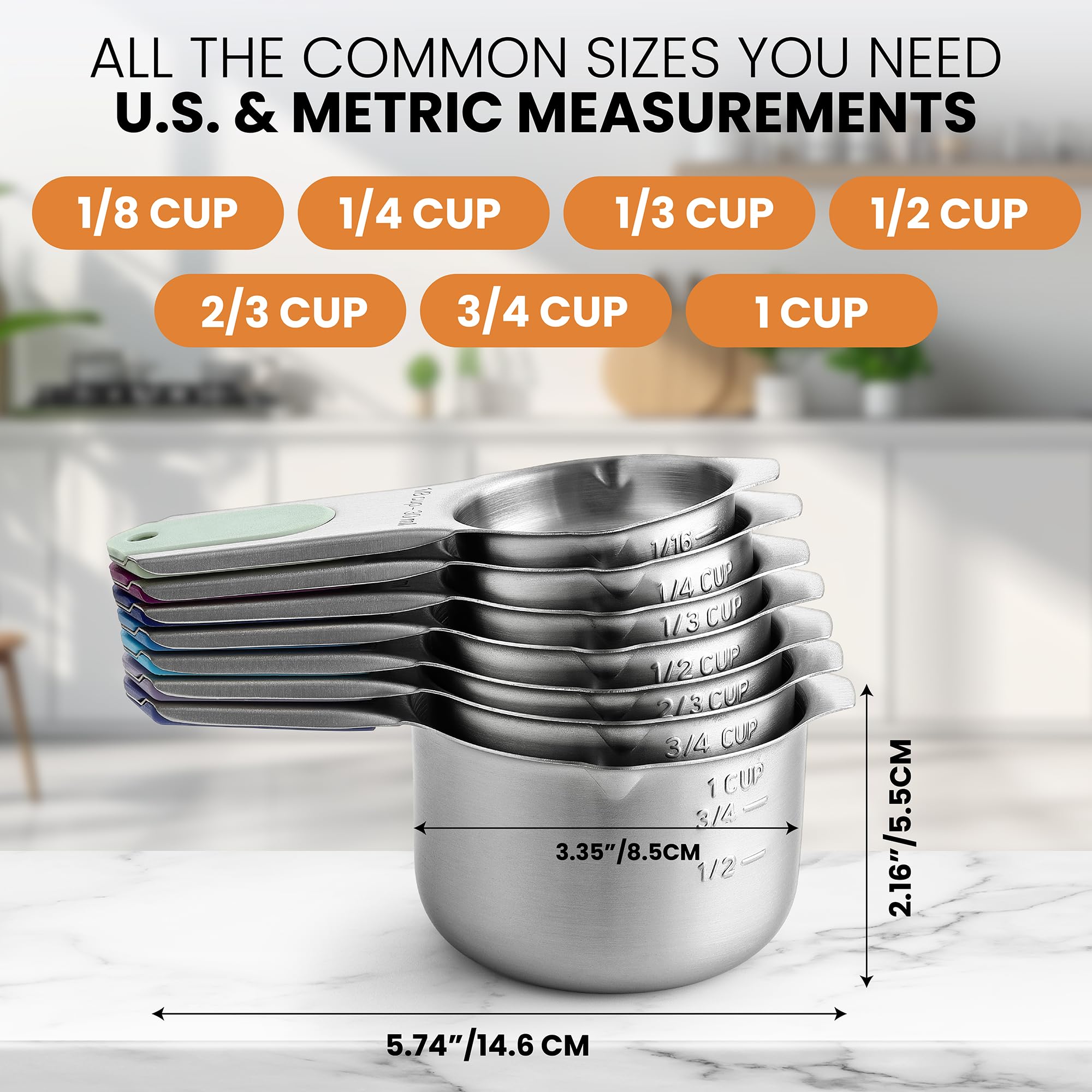 Spring Chef measuring cups set7