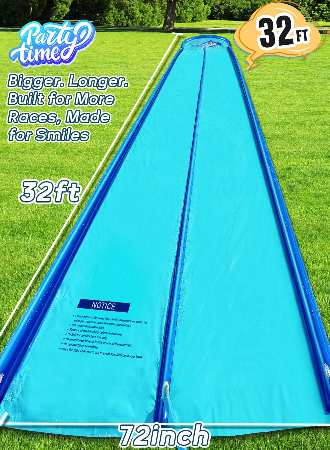 Two inflatable bodyboards included with Spring Water Slip and water Slide