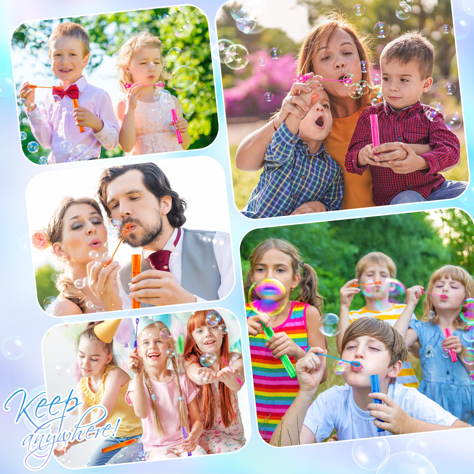 No strong scent bubble solution for kids safety
