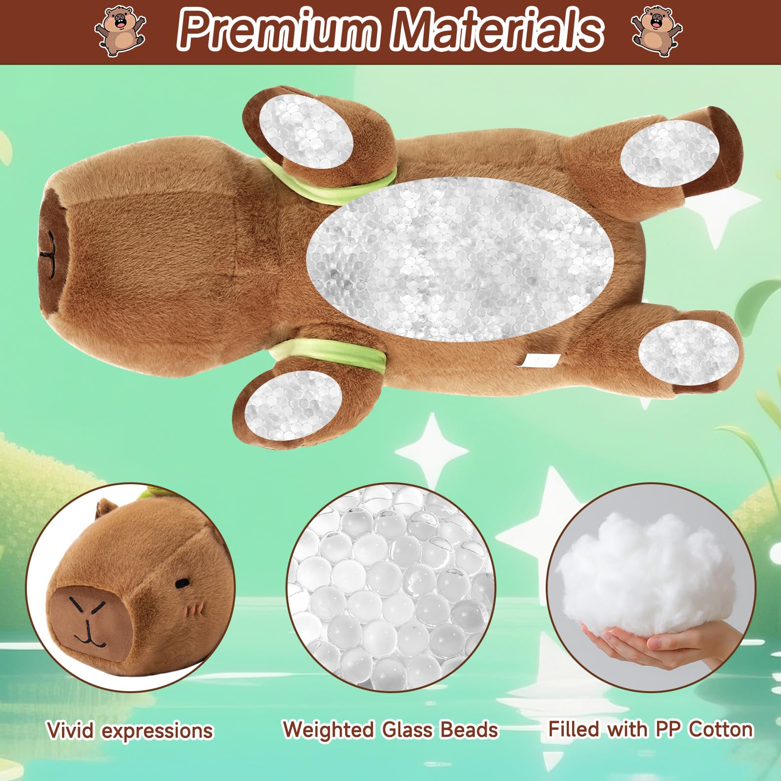 Capybara plush 60-cm giant size variation