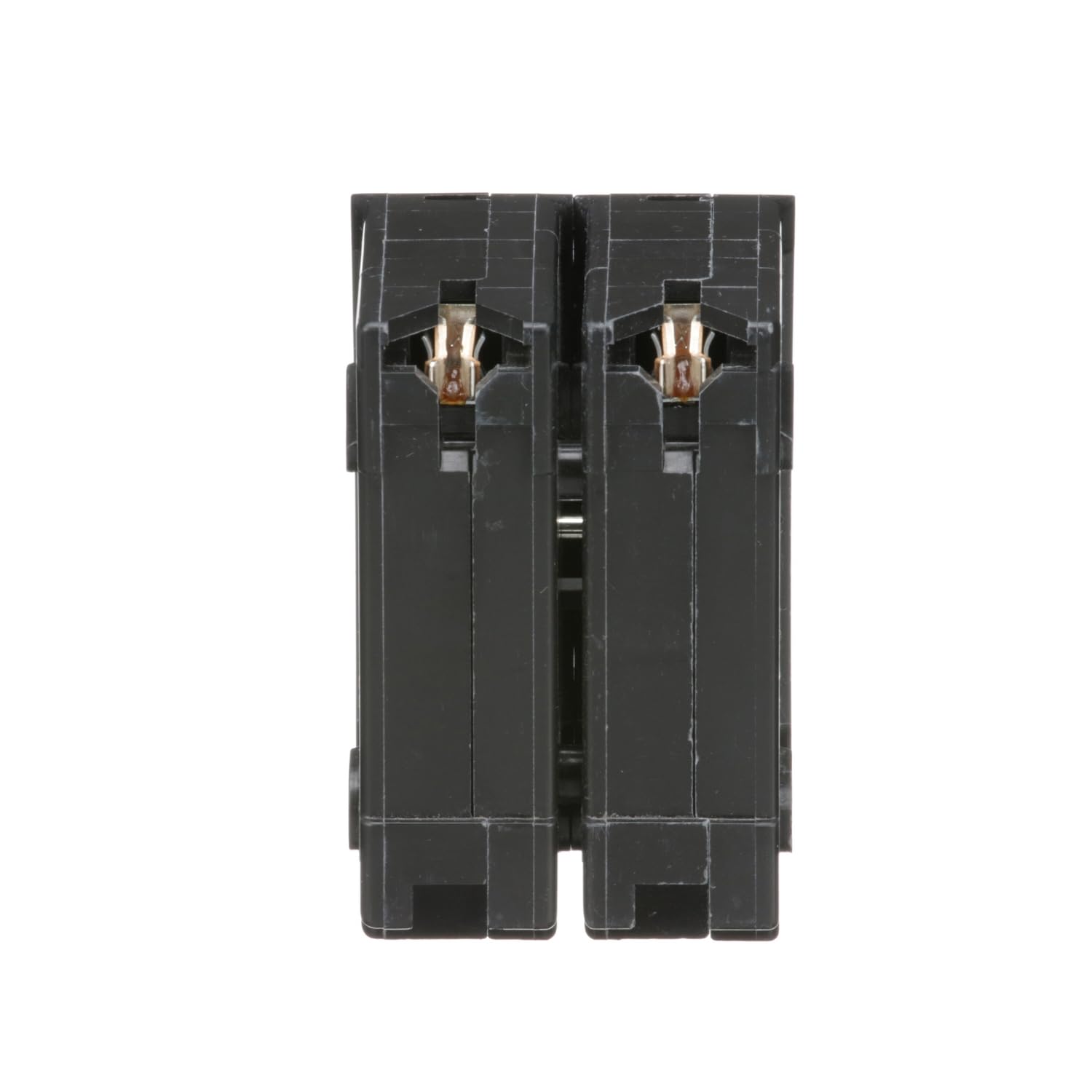 Square D HomeLine 2-pole breaker 120/240VAC side view