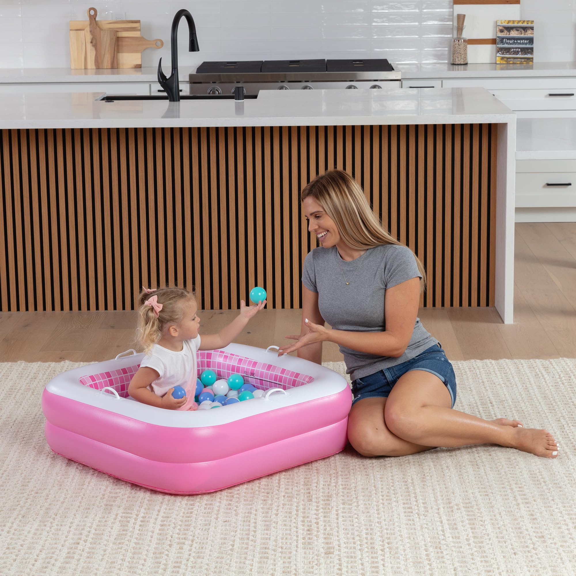 Durable baby-safe materials for indoors or outdoors
