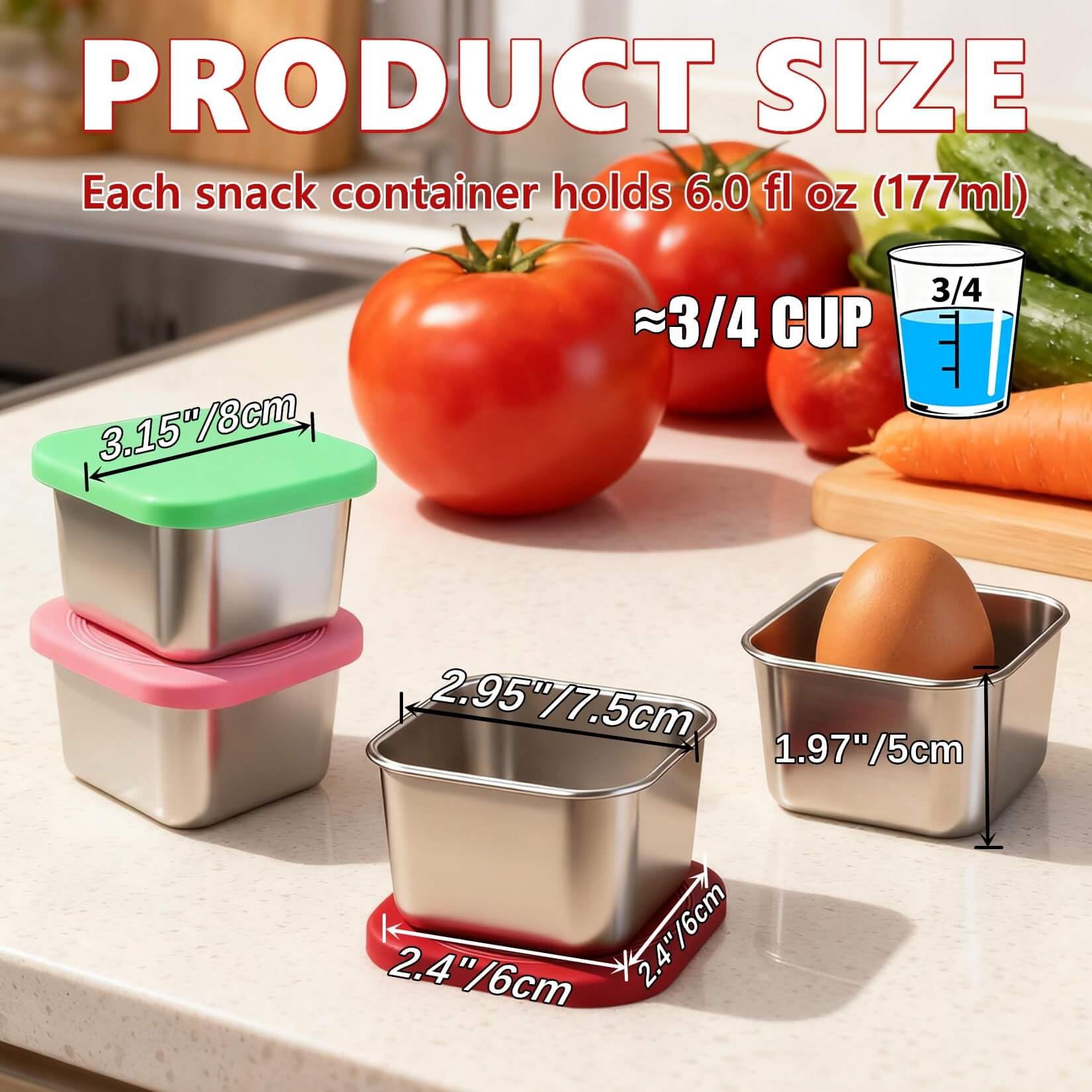 square stainless steel lunch box design