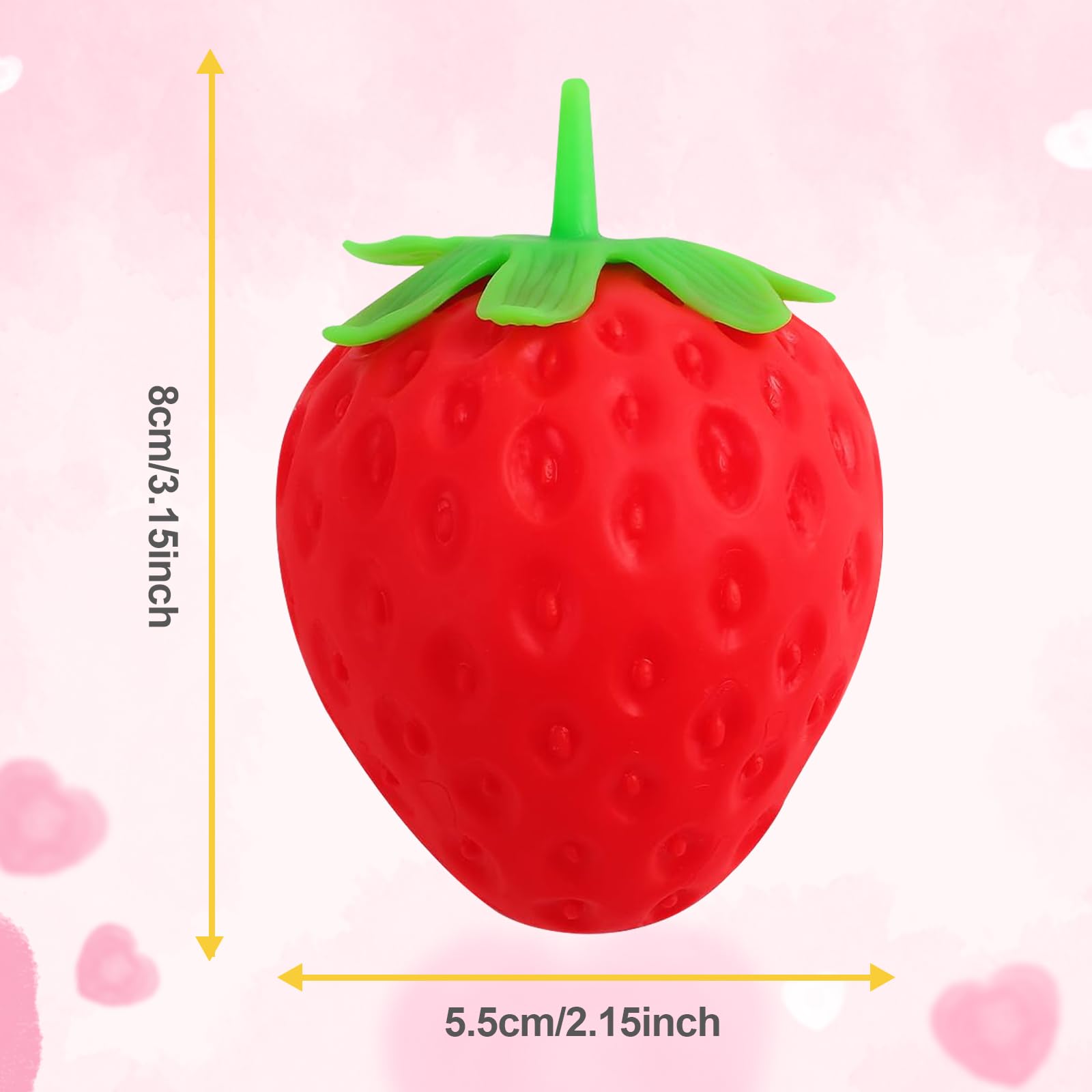 Strawberry squishy gift idea for work or study