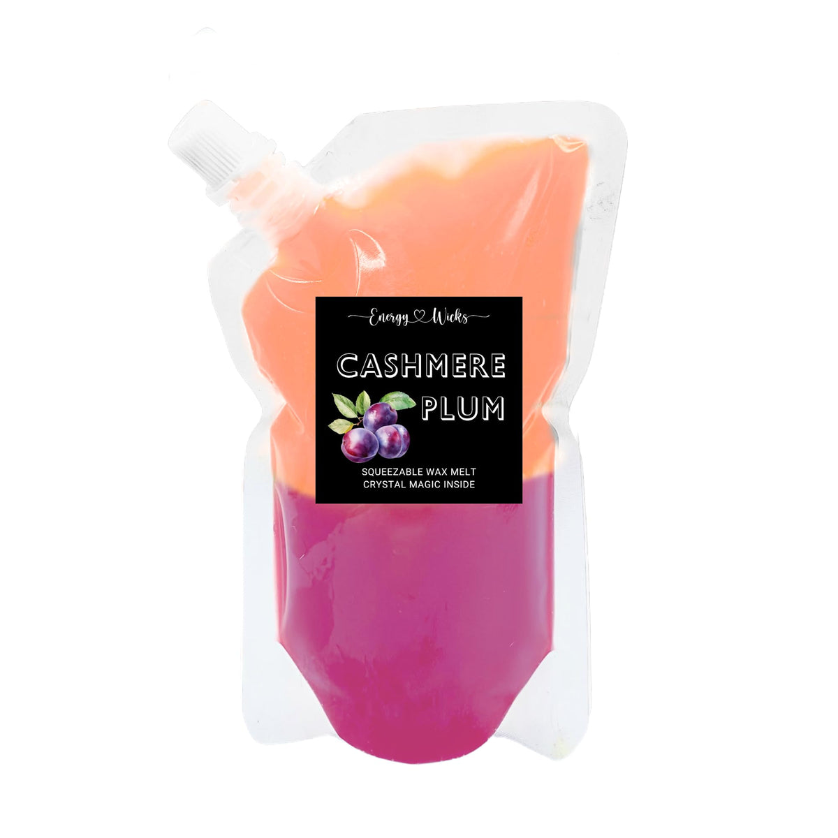 Squeeze Wax Melts Cashmere Plum 3.5oz pouch