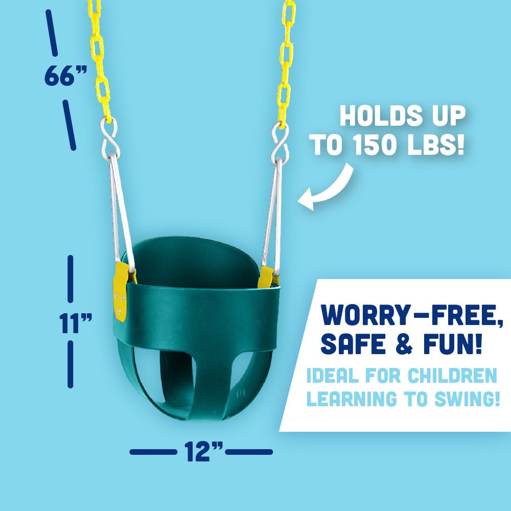 Max weight 150 lbs toddler swing seat by Squirrel Products product image 6