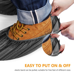 recyclable disposable shoe covers for indoor and outdoor use