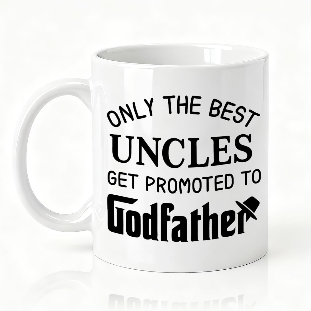 SRWNFOS Best Uncles Godfather Mug 11oz ceramic