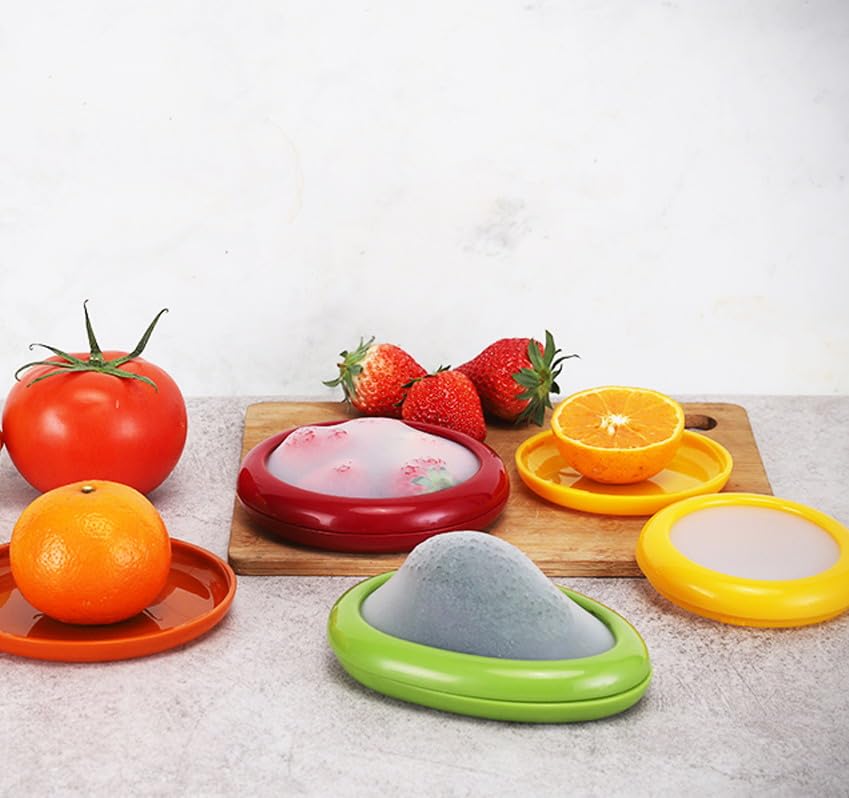 Avocado saver edge design feature for easy opening