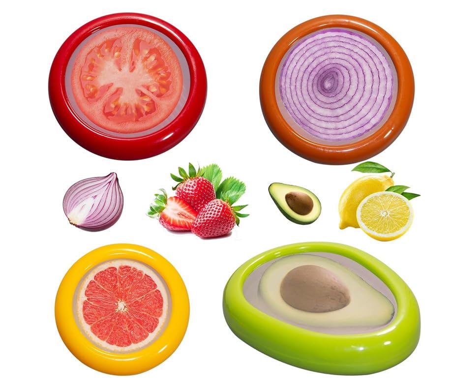SSZSAA tomato keeper silicone container close-up