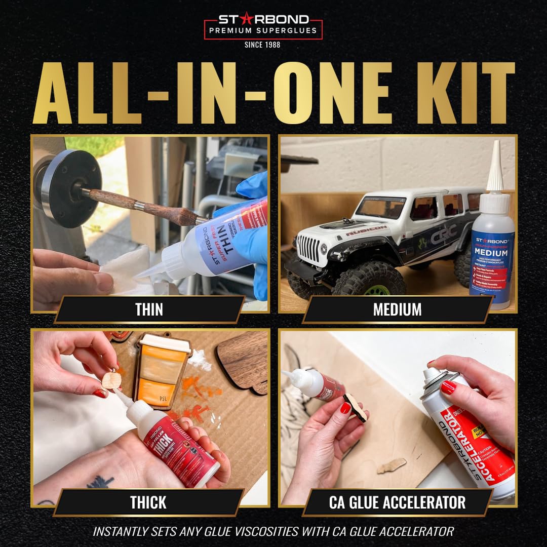 6 oz accelerator bottle included in STARBOND kit