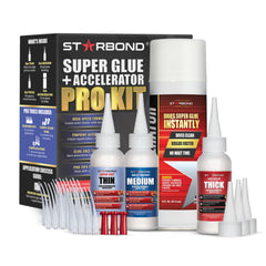STARBOND CA Glue with Activator Kit main package for woodworking and 3D printing