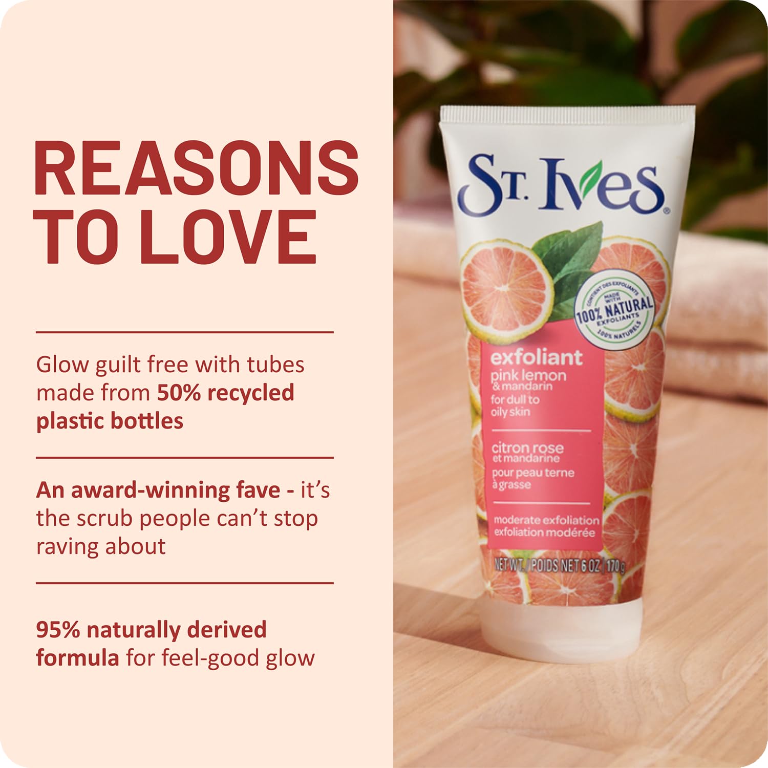 St Ives dermatologist tested exfoliant product image