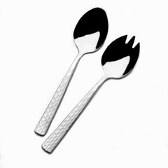 St. James Logan 42pc flatware service for 8 with hostess servers
